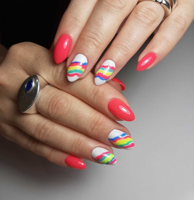 Академгородок.Покрытие shellak, наращивание,коррекция гелем.