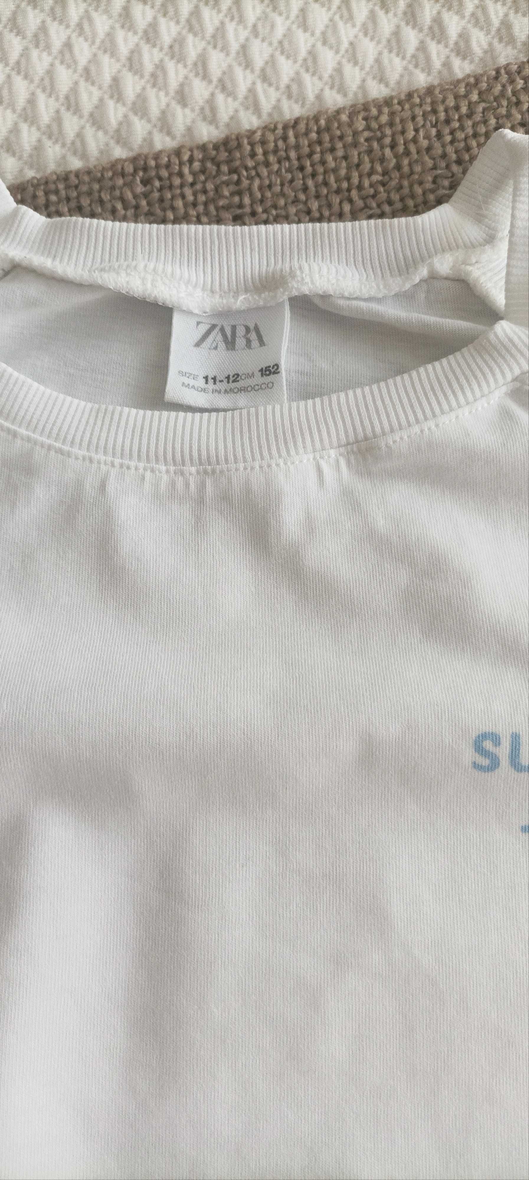 T-shirt com ombros a mostra Zara para menina 11/12 anos