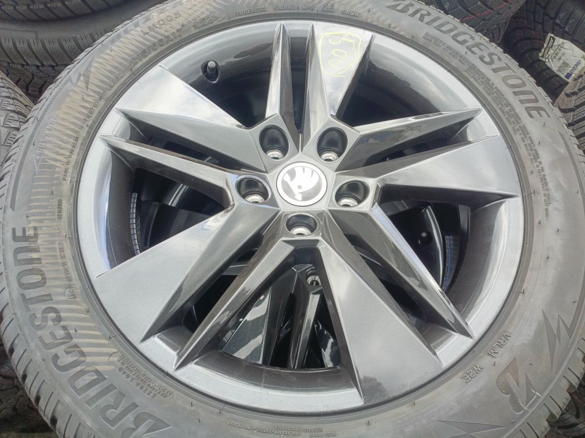 Nowe felgi aluminiowe skoda 6,5jx17 et41 5x112
