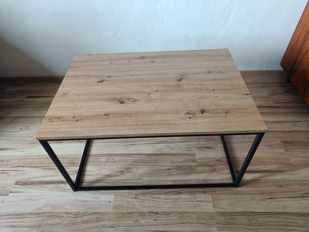 Ława stolik loft industrial industrialny buk metal