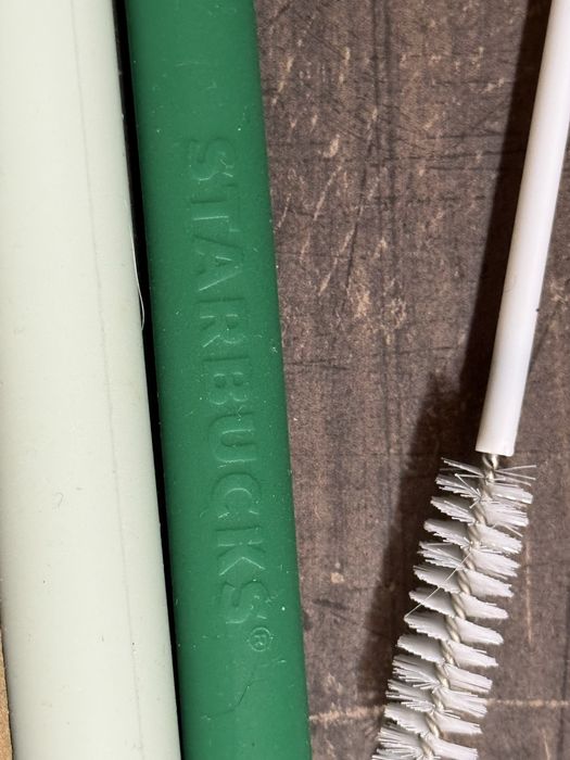 Starbucks slomka ze szczoteczką, nowa przywieziona z Japonii