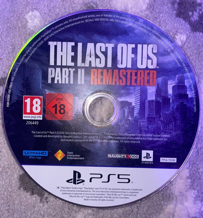 Диск The Last of Us II