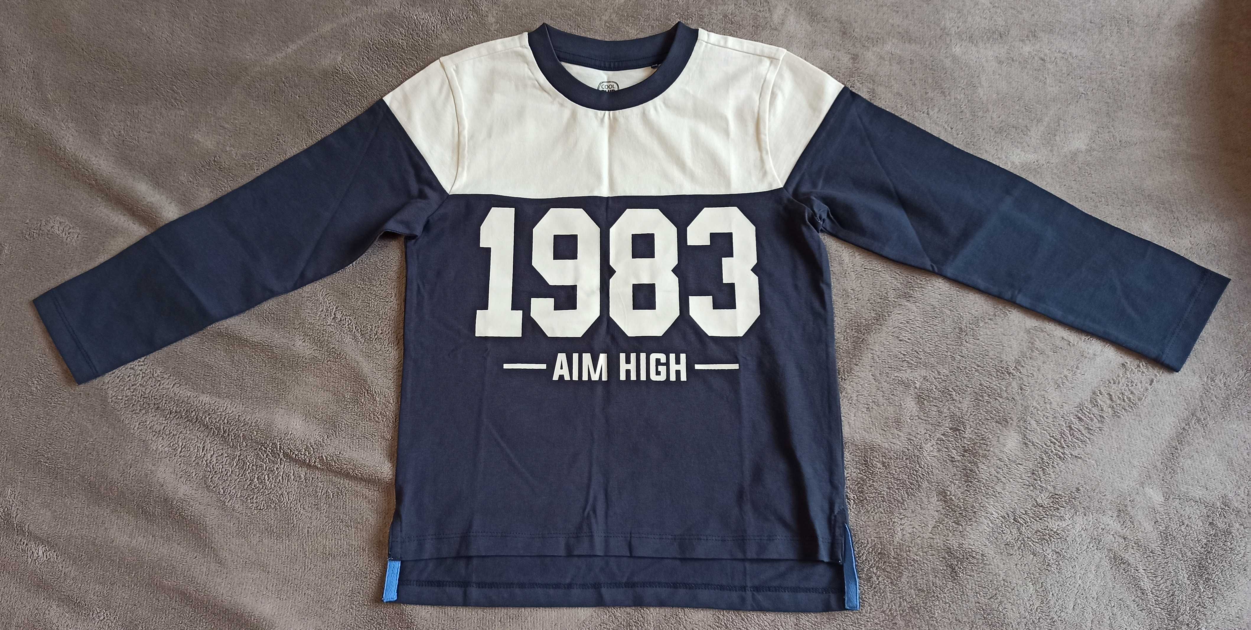 Bluzka z długim rękawem 1983 dla chłopca 122 (nowa).
