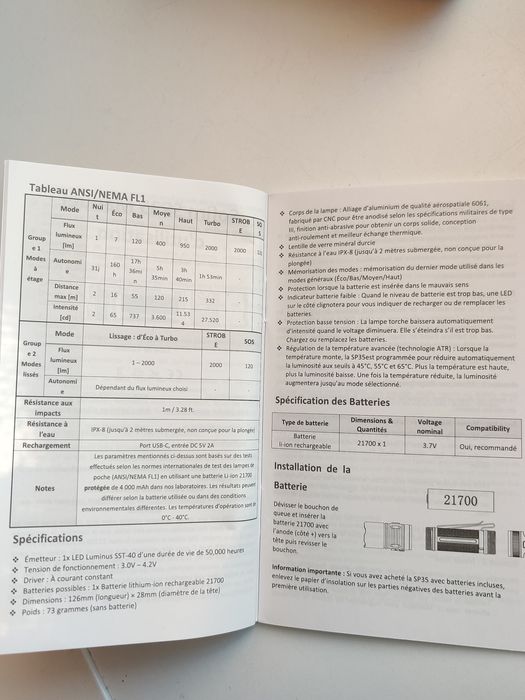 Фонарь-power bank Sofirn IF22A, SP35