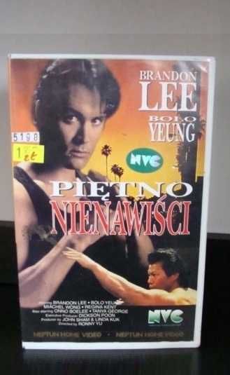 WYKIDAJŁO , Czarny Pies , klony bruce lee ,Piętno Nienawiści VHS FILMY