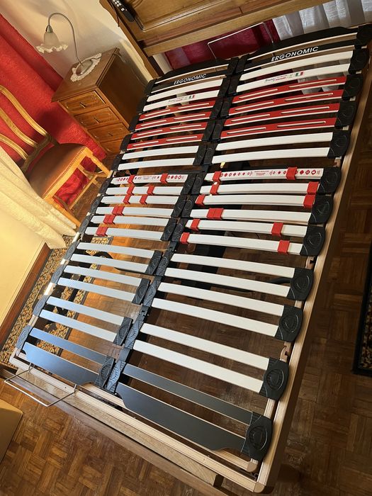 Estrado de casal Articulado Eléctrico + Colchão de casal