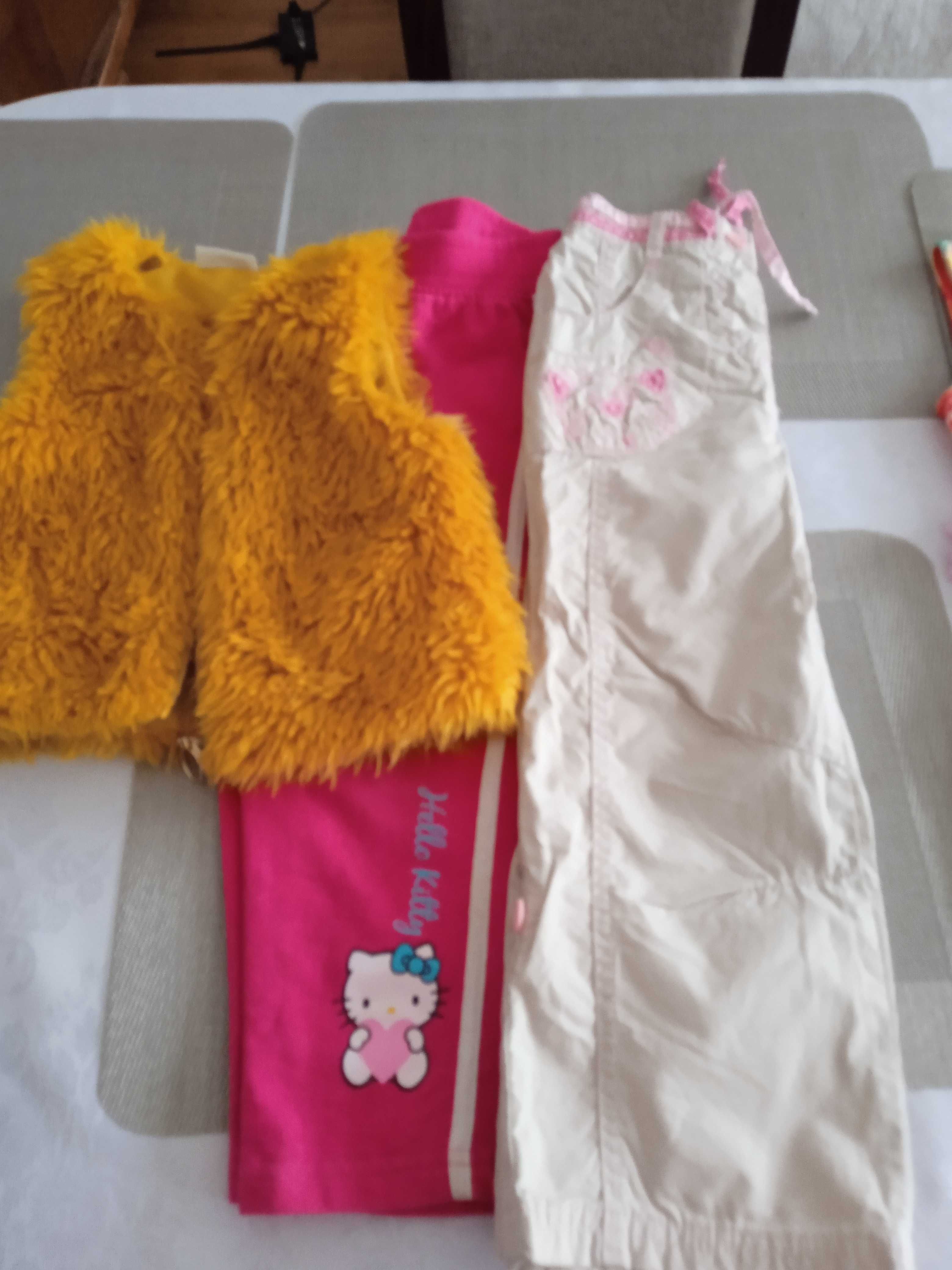 ubranka  dla dziewczynki 104 cm 110-116 różne