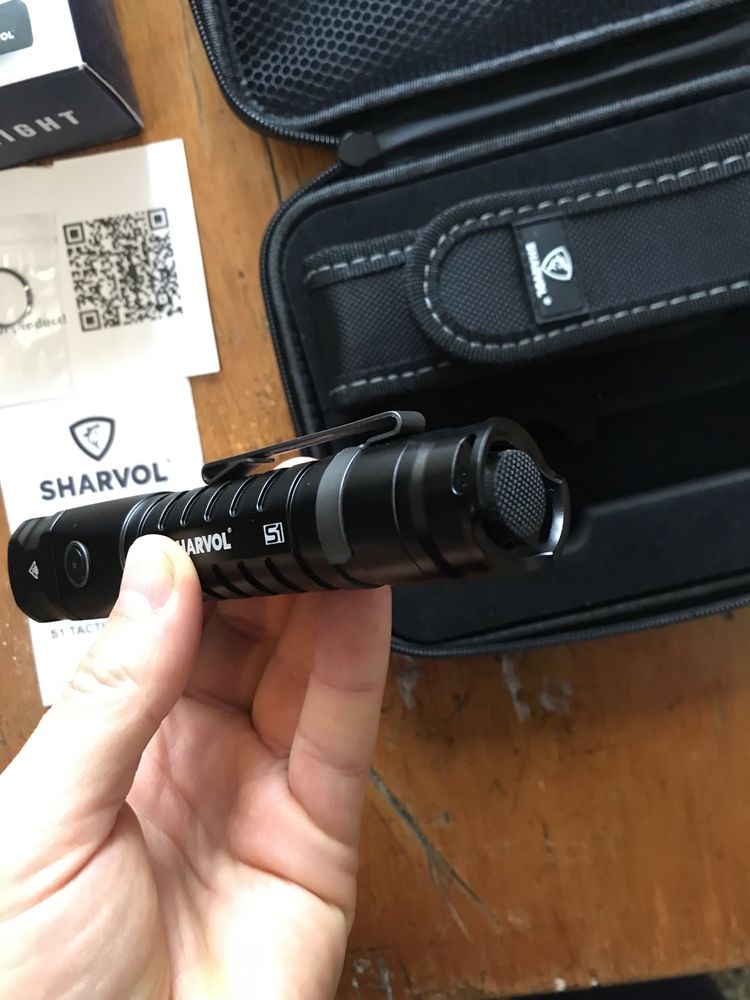 Тактичний ліхтар Sharvol S1 usb-c 21700 IP68 1900 люмен