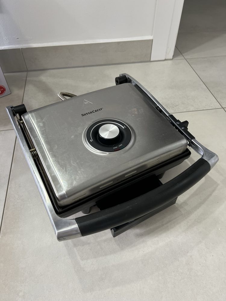 Grill elektryczny silvercrest używany SPM 2000 E2 (termometr do mięsa)