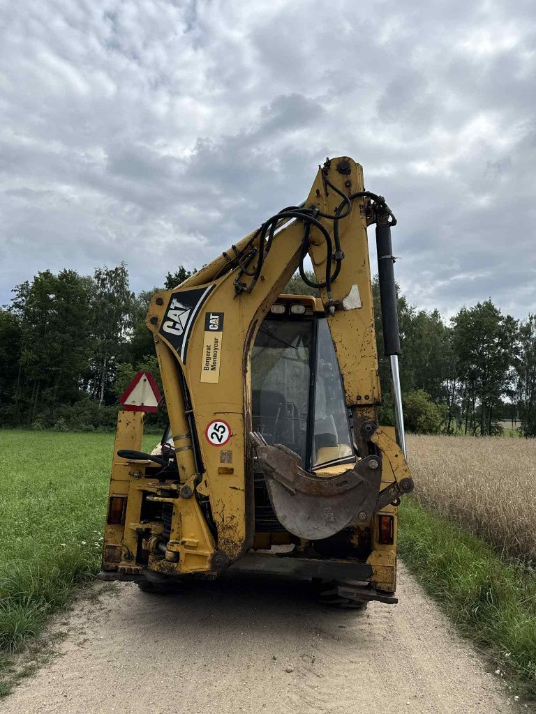Koparko ładowarka cat 428c