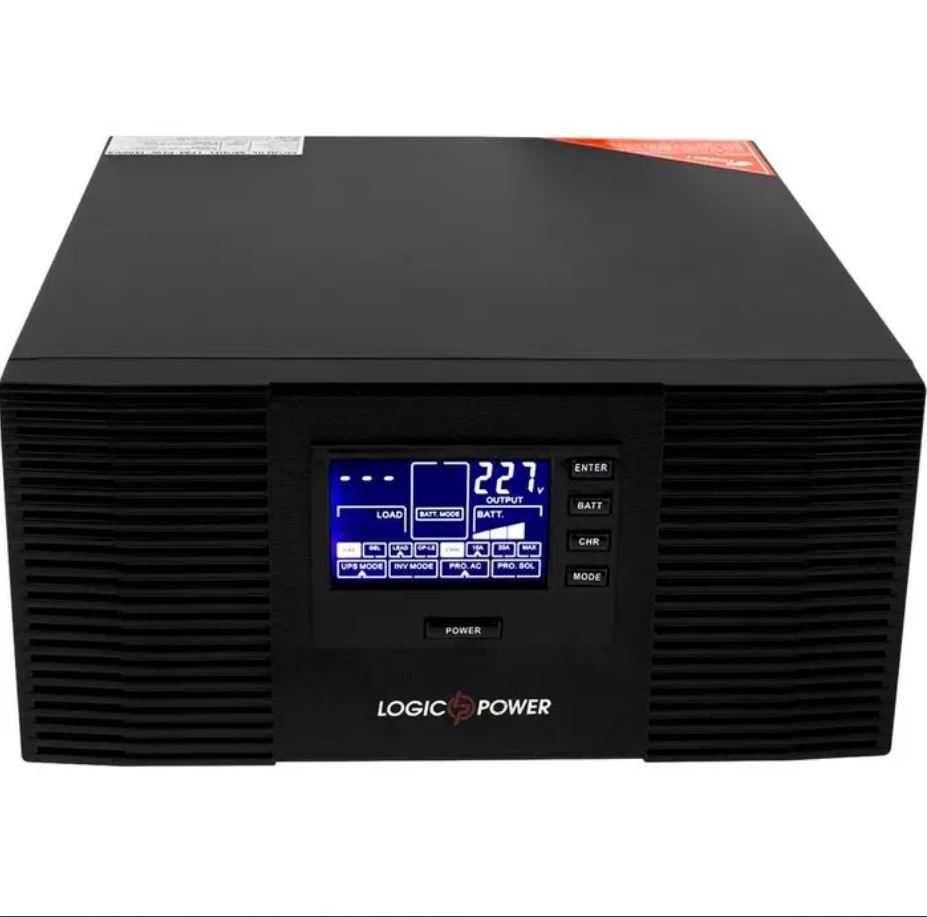 ДБЖ LogicPower LPM-PSW-1500VA (1050 Вт) (LP3406) 12В для котлів