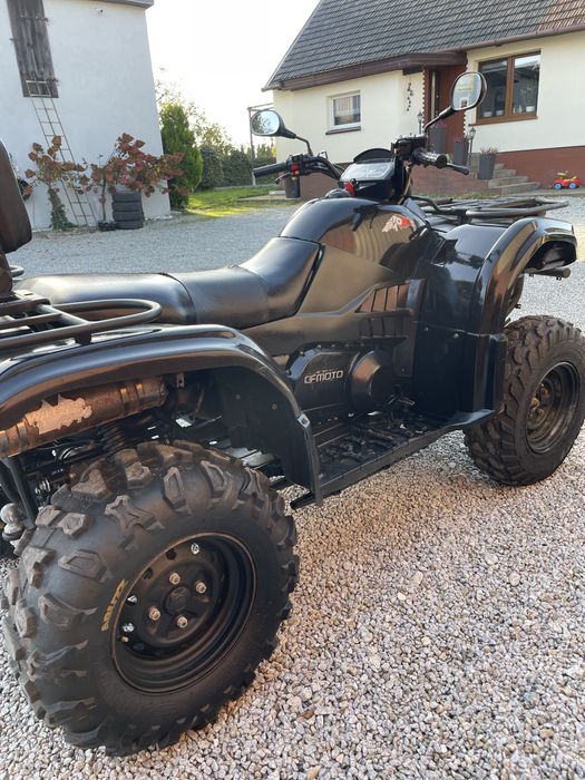Cf moto 500 homologacja l7e