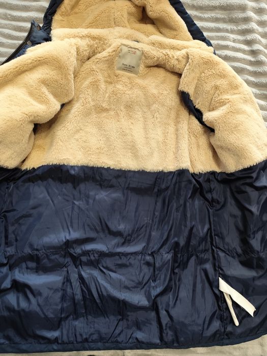 Пальто,куртка тепла подовжена зимова Zara 11-12 років
