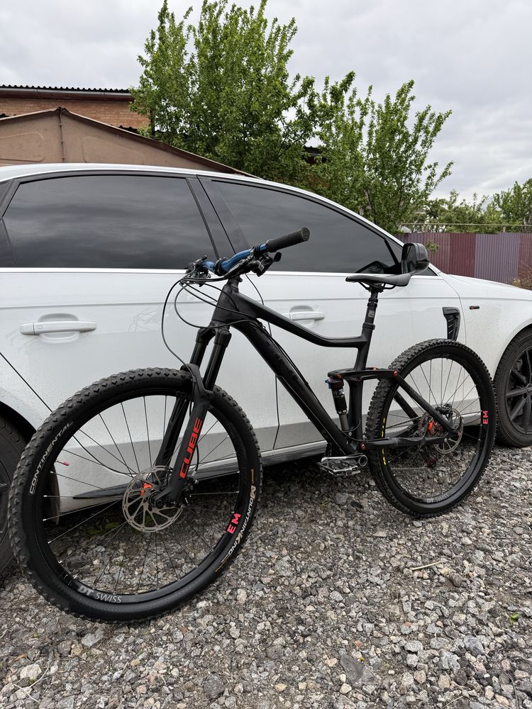 Велосипед cube carbon