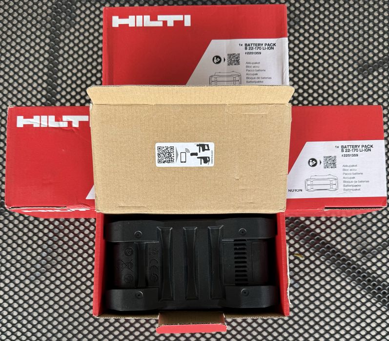 NOWA bateria / akumulator HILTI NURON B22-170 (7,9 Ah) - w pudełku
