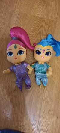 Laleczki maskotki Shimmer i Shine plus sukienka 122