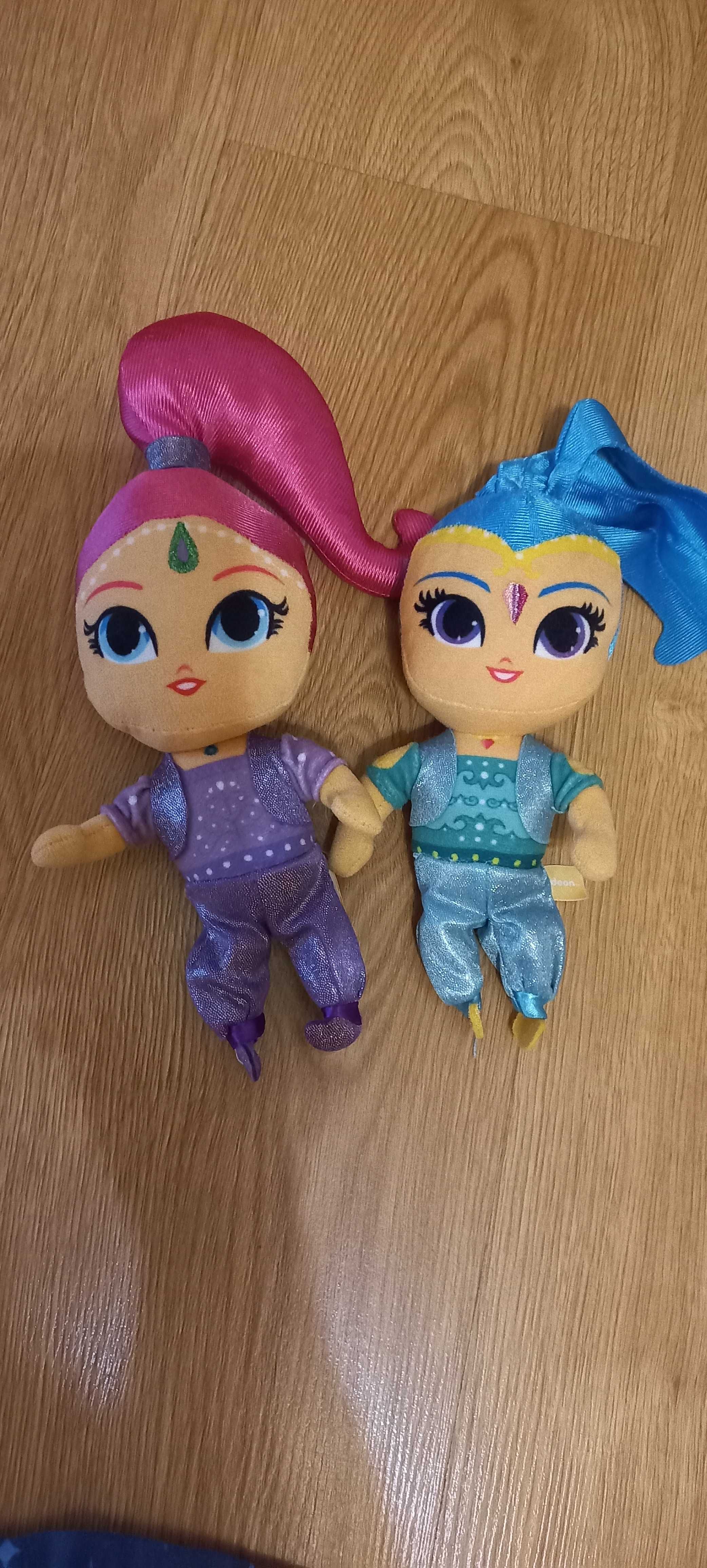 Laleczki maskotki Shimmer i Shine plus sukienka 122