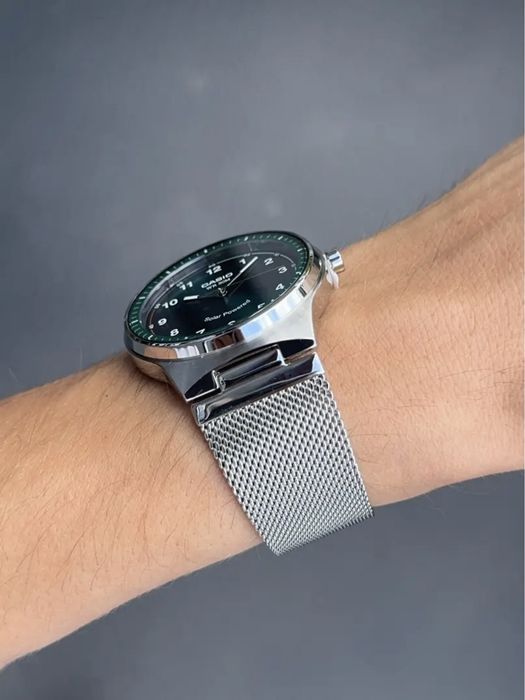 Годинник чоловічий CASIO MTP-RS105M-3B Solar Оригінал Гарантія Часы