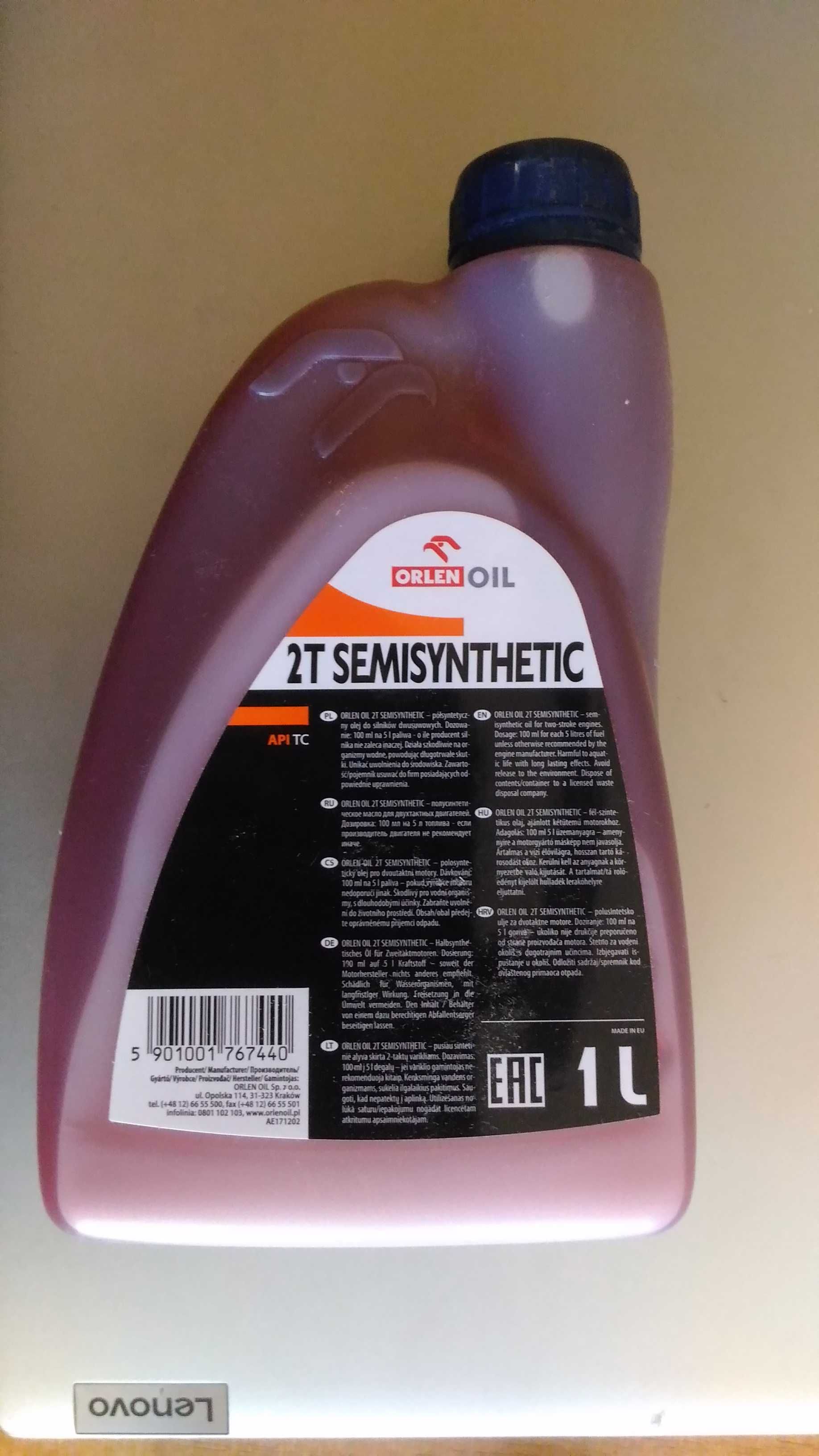 olej 2T semisynthetic