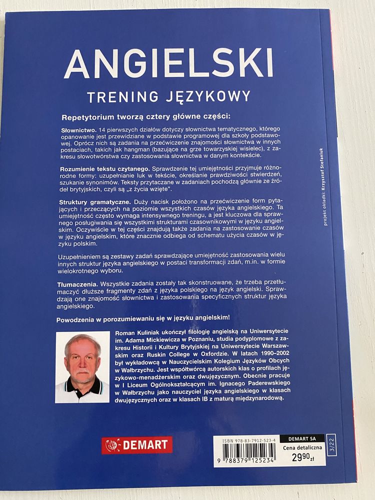 Język angielski, egzamin ósmoklasisty