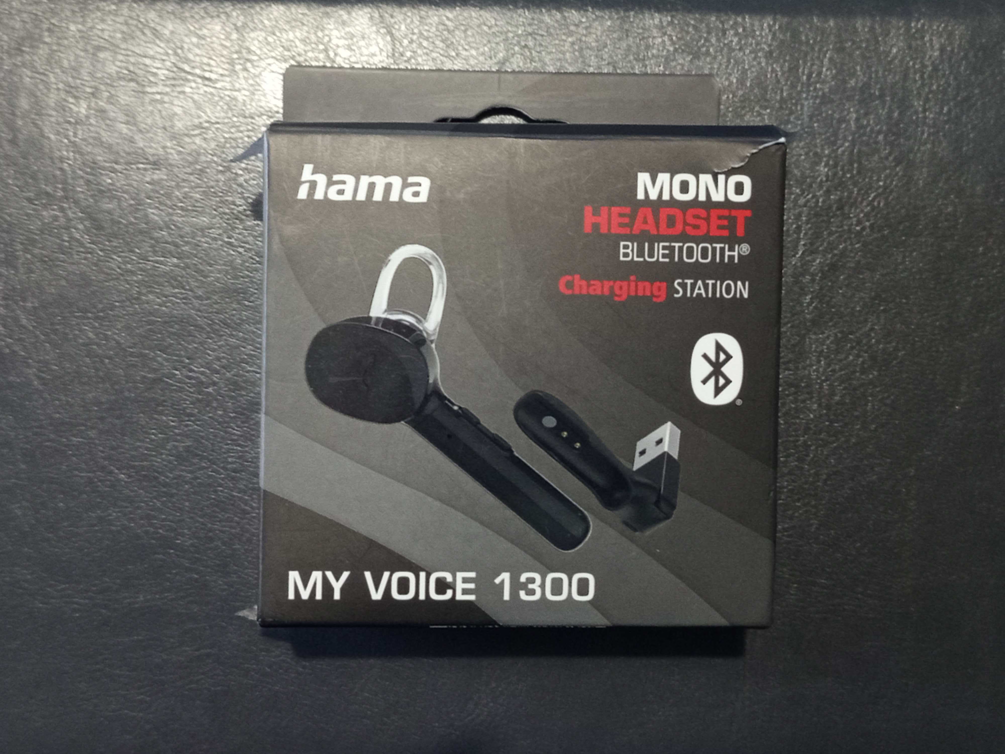 Słuchawka HAMA Mono MyVoice 1300 Czarny