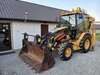 Caterpillar 432D/PREMIER/JOYSTICK/5 ŁYŻEK  Koparkoładowarka/5596h/Bez Spawów/Oryginał