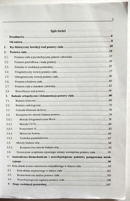 Korekcja wad postaw człowieka, Jacek WILCZYŃSKI, UNIKAT!