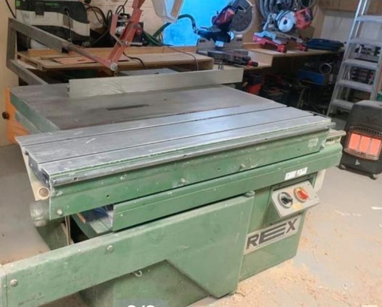 Piła formatowa do drewna odciąg szlifierka heblarka grubościówka