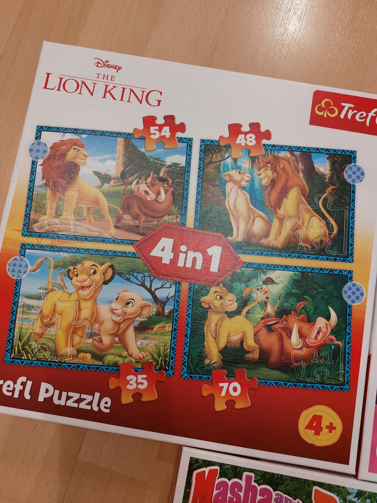 Puzzle Trefl 3 sztuki