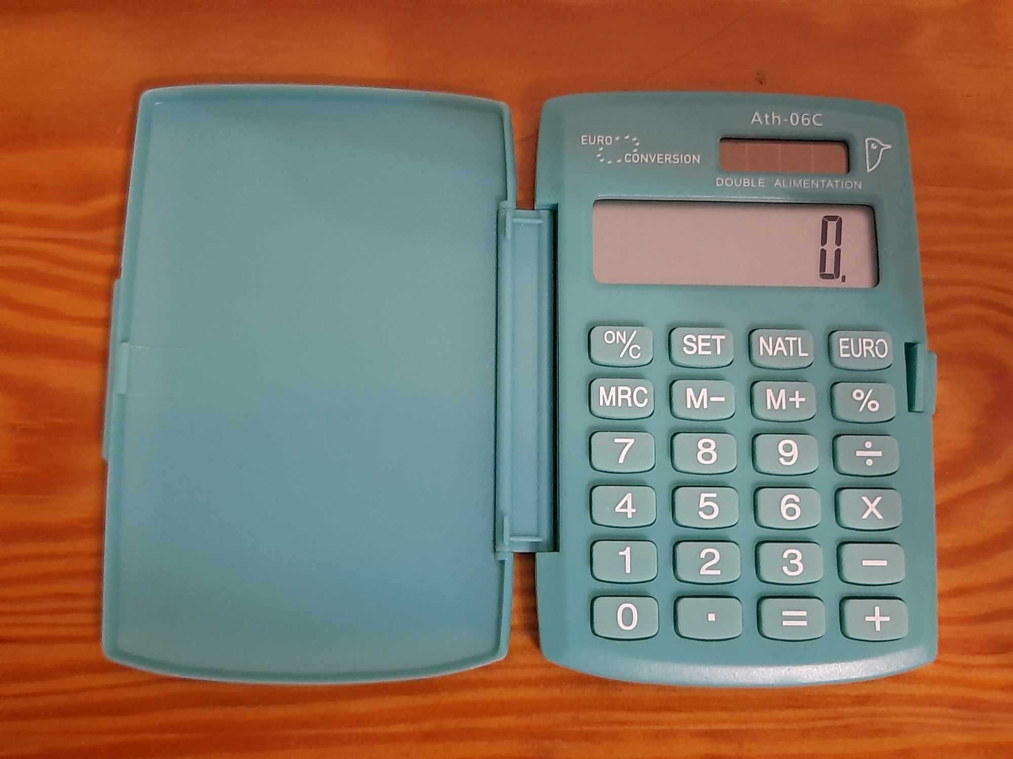Niebieski kalkulator