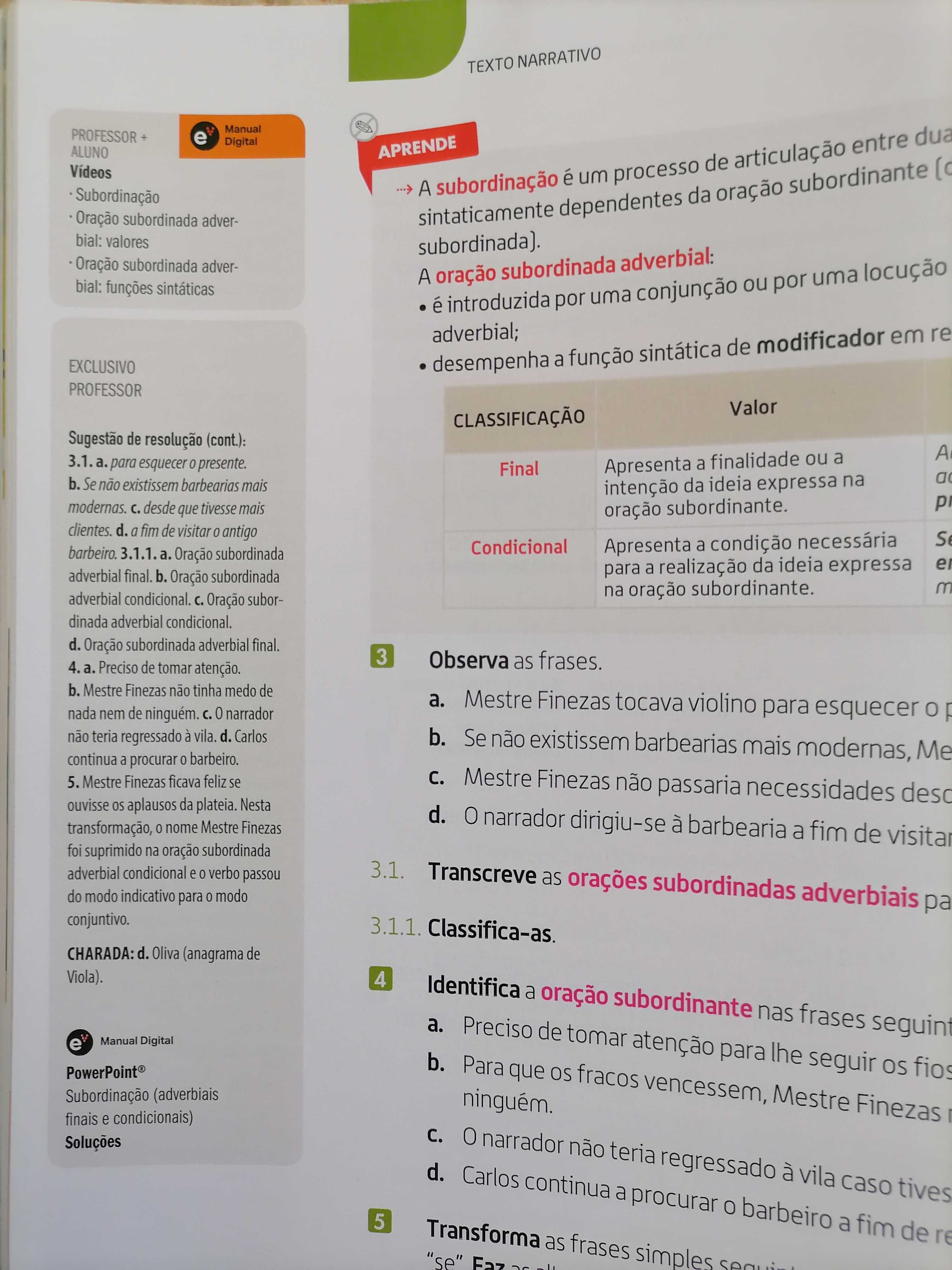 Caderno de Atividades de Português entreNós 7