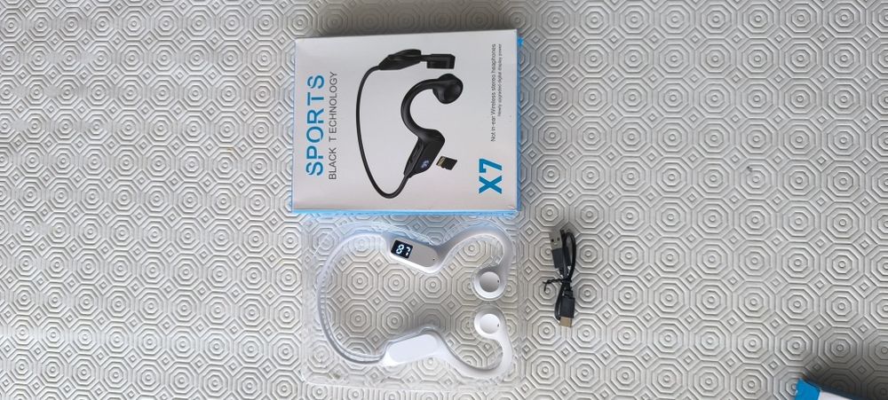 Auriculares de desporto com cartão de memória