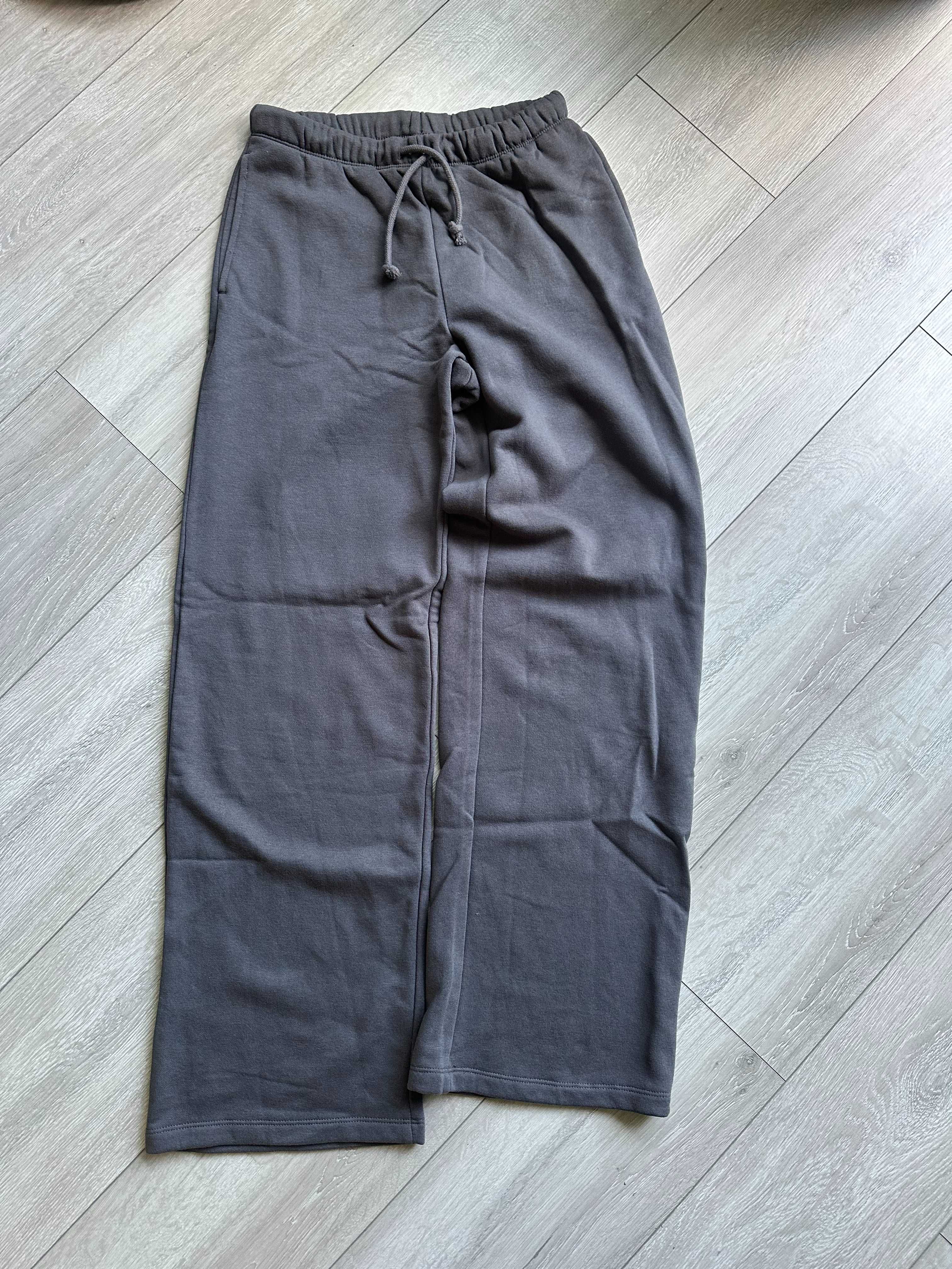 szerokie spodnie dresowe h&m