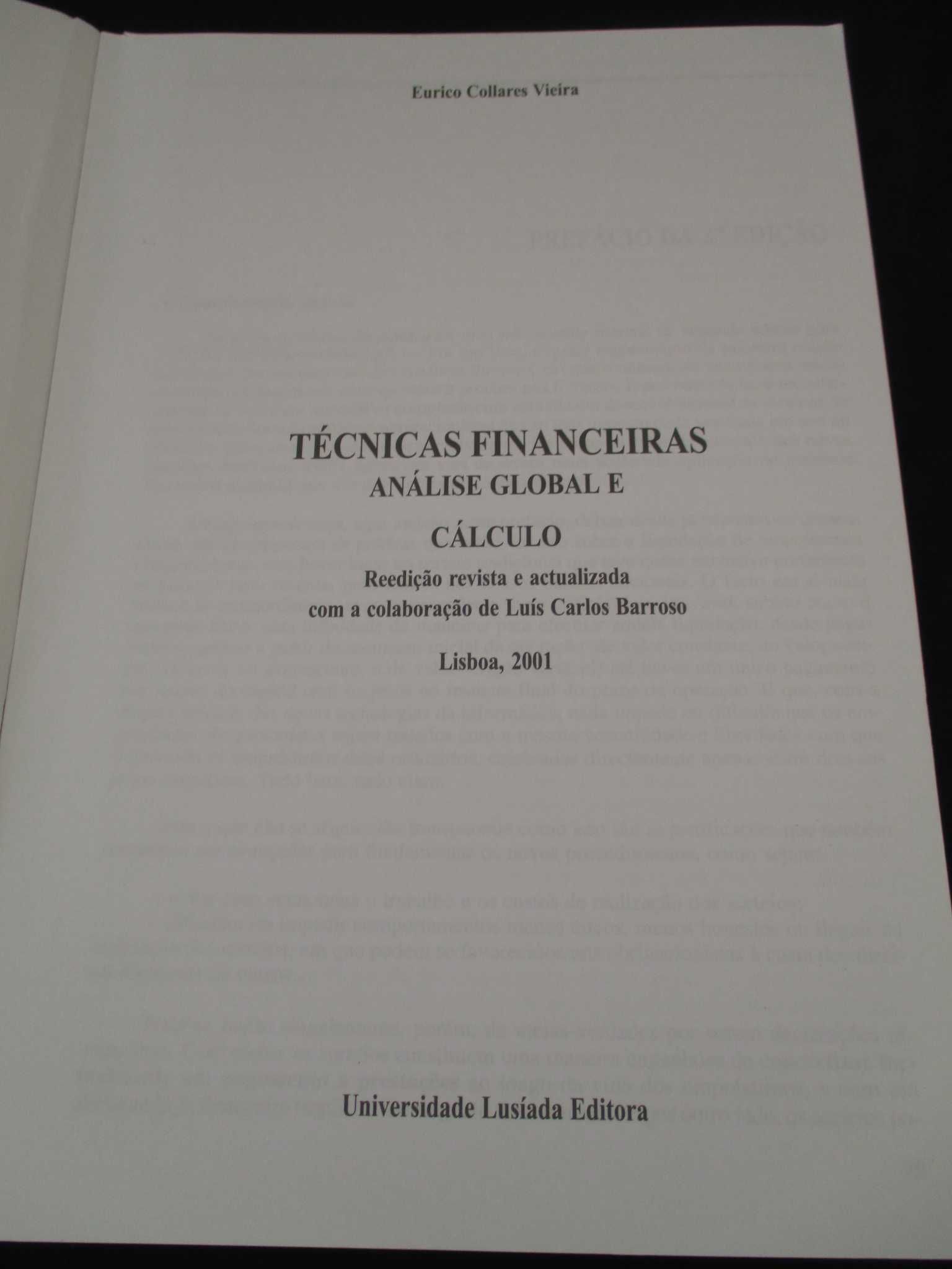 Livro Técnicas Financeiras Análise Global e Cálculo