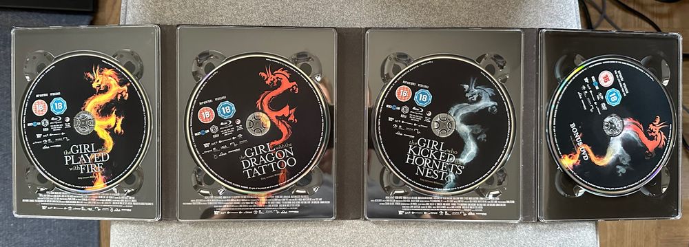 The Girl with the Dragon Tattoo Trilogy Extended Versions (Box Set)