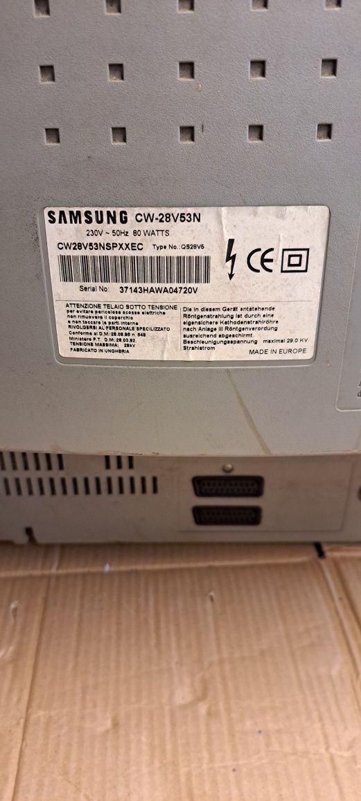 Tv a cor antiga marca Samsung CW-28V53N