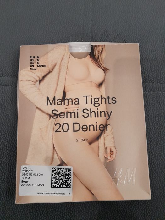 Rajstopy ciążowe H&M 20 DEN rozm. M  1 szt.