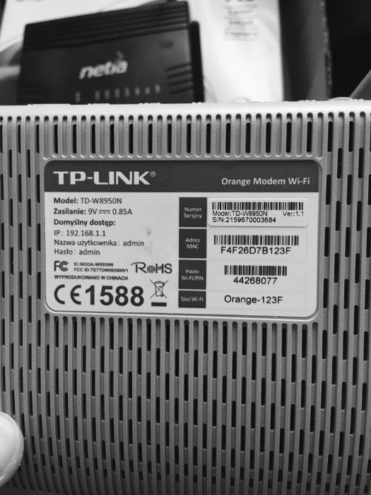 Router Tp-Link TD-W8950N Orange Modem Neostrada