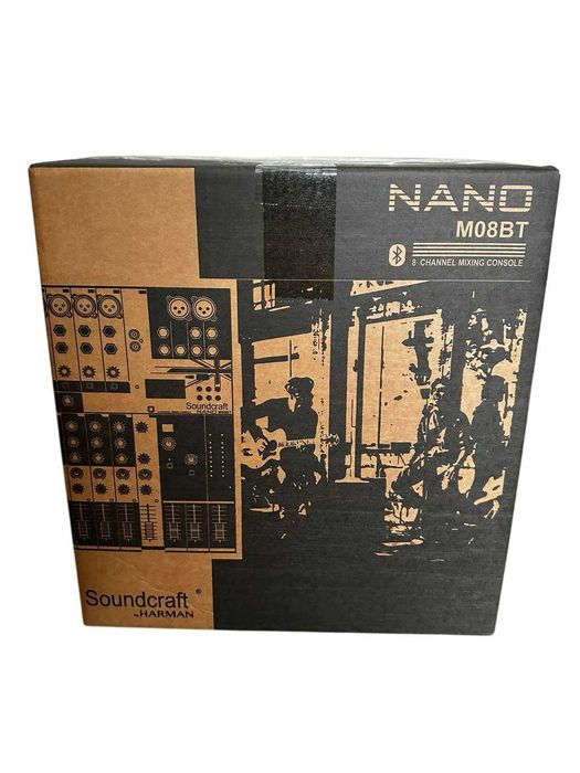 Мікшер SOUNDCRAFT NANO M08BT новий в наявності