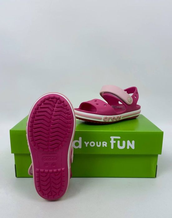 Детские сандали крокс оригинал. Crocs Sandal Crocband Lina