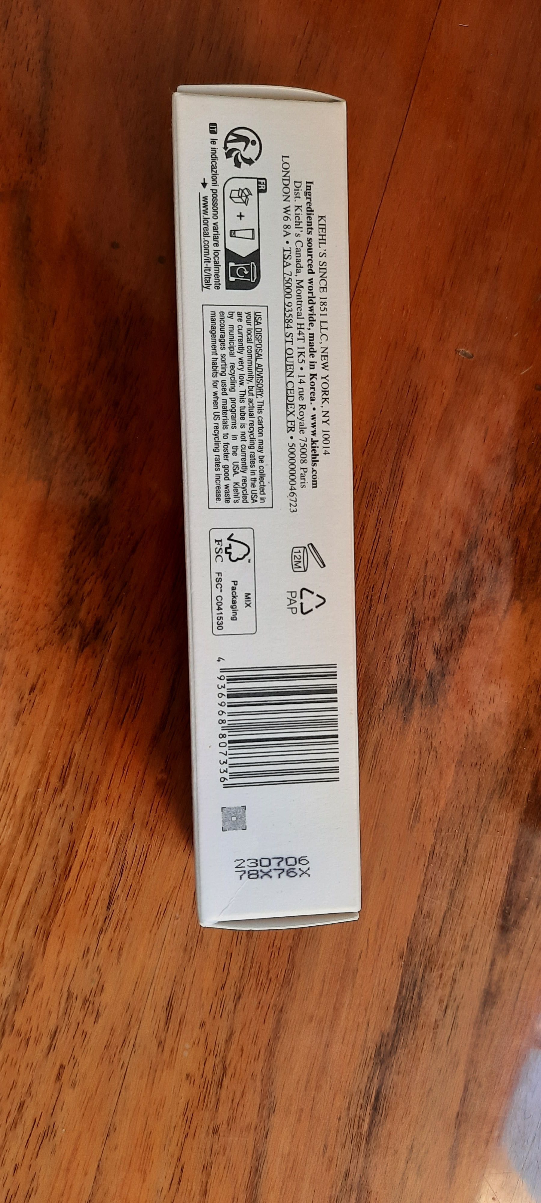 Kiehl's Ultra Facial Advanced Repair Barrier Cream Krem barierowy