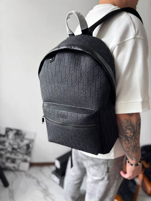 Рюкзак Dior, сумка Christian Dior, чорний рюкзак Dior, бананка Dior