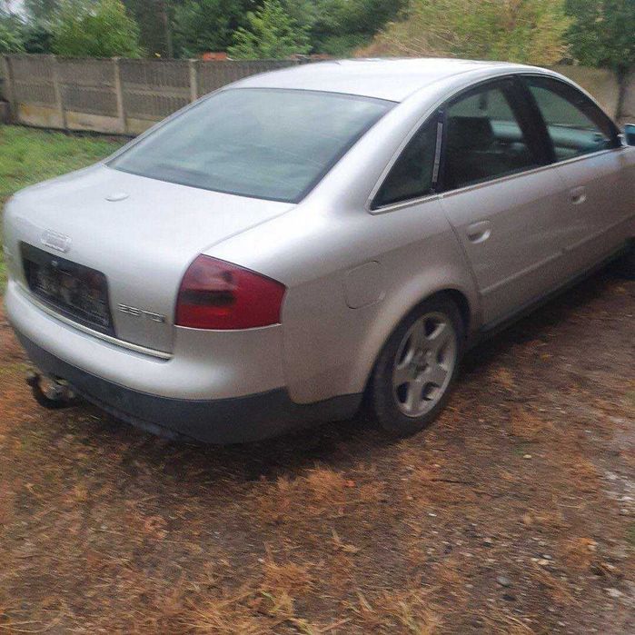 Audi A6 C5 2.5 tdi 150KM sedan kolor srebrny przeznaczony na części