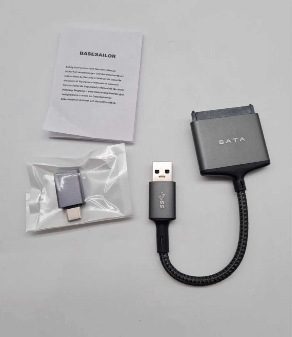 Adapter USB 3.0 OTG Sata III konwerter Przejściówka do dysku 2,5 usb