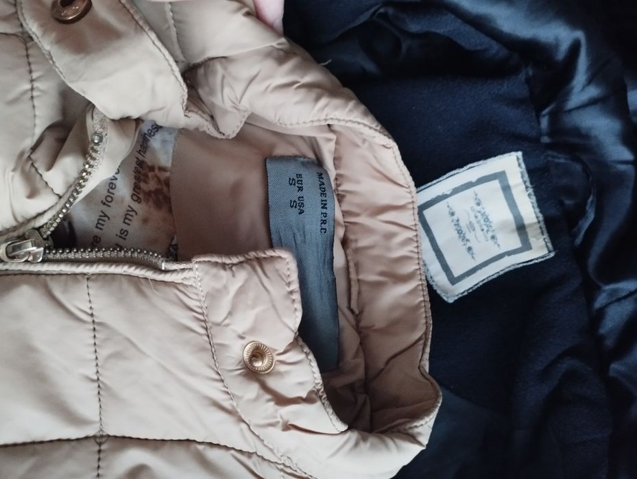 Parka i kurtka pikowana