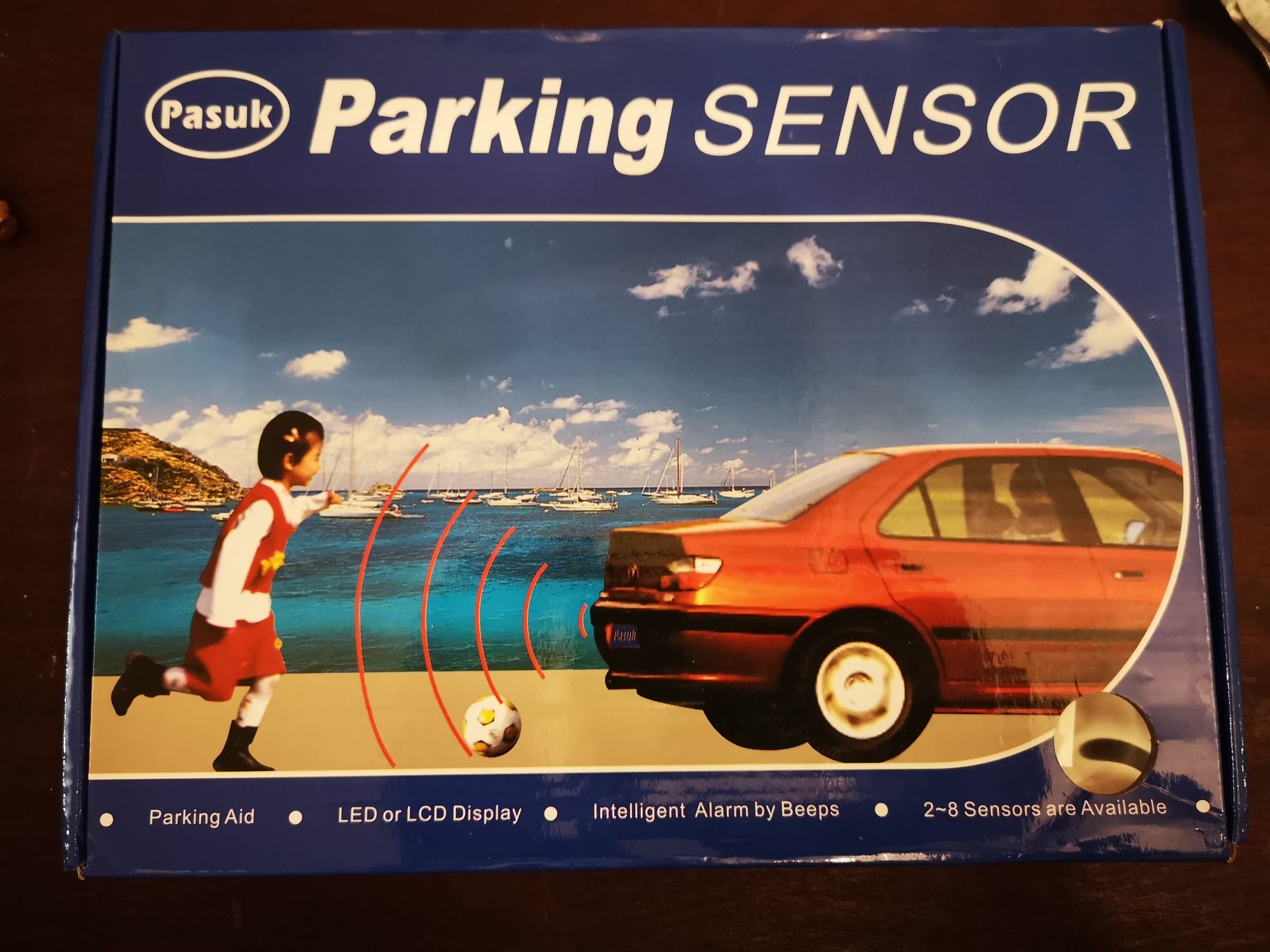 Conjunto de 4 sensores de parqueamento