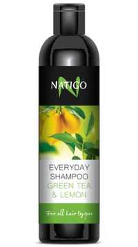 NATIGO szampon Daily Care  - zielona herbata z cytryną 300ml