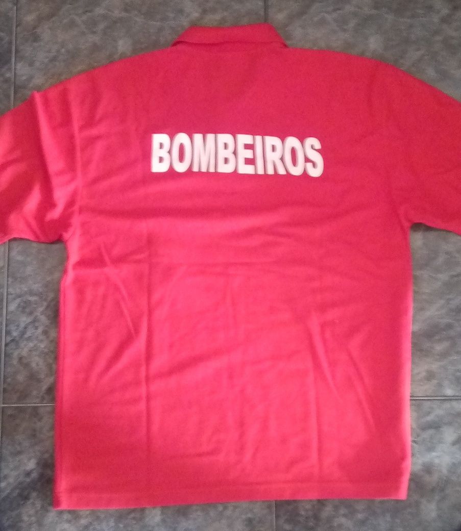 Vendo Pólo Bombeiros e Boné