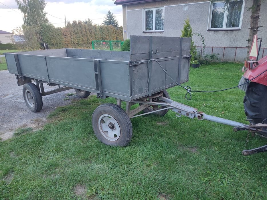 Przyczepa 2 osiowa wóz