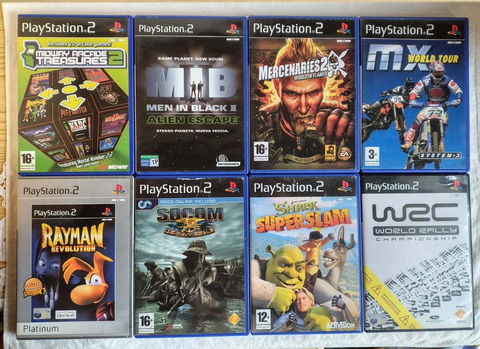 12 Videojogos - Ps2/Playstation 2